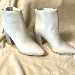 Steve Madden White Boots